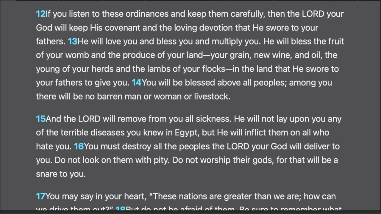 Deuteronomy 7