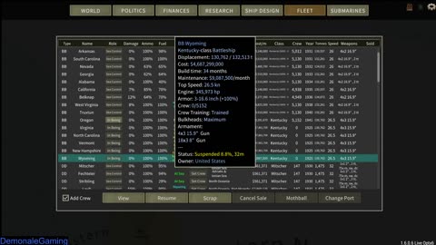 Germany VS USA: Ultimate Admiral Dreadnaught 30, 2nd USA Playthrough
