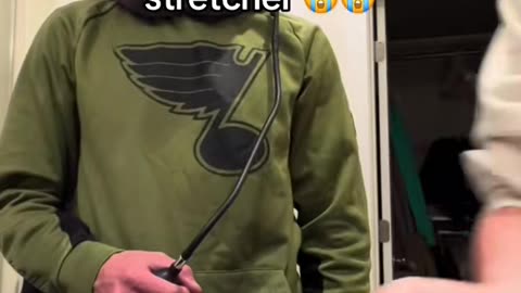 Neck Stretcher Nearly Deletes Brother
