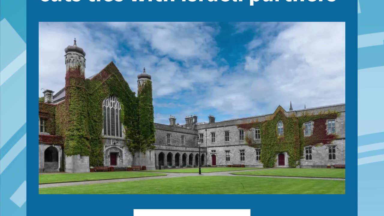 Another Western university cuts ties with Israeli partners
