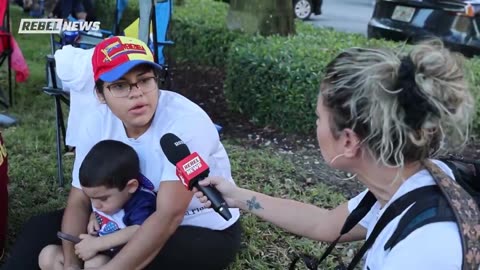 "In 26 years of hell, NOBODY has done ANYTHING for us... EXCEPT TRUMP!