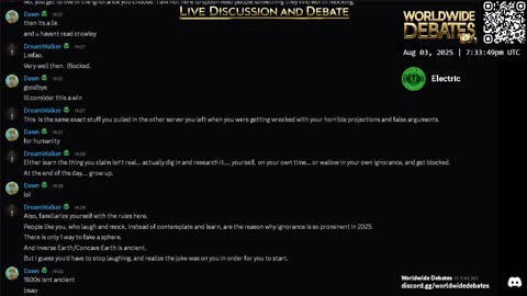 Worldwide Debates LIVE - # 0004 - YouTube/Rumble/Twitch/Kick