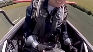 All those G force training paying off!