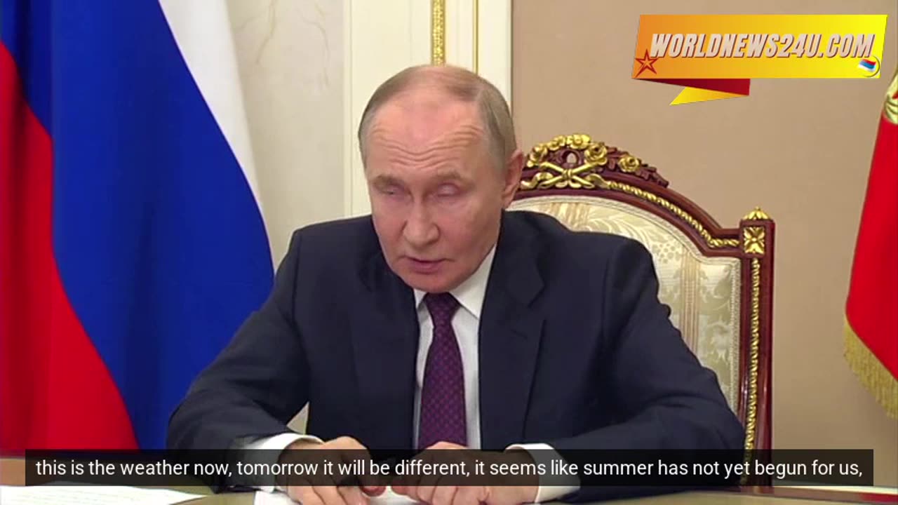Putin is holding a meeting with members of the government via videoconference. Main topics:
