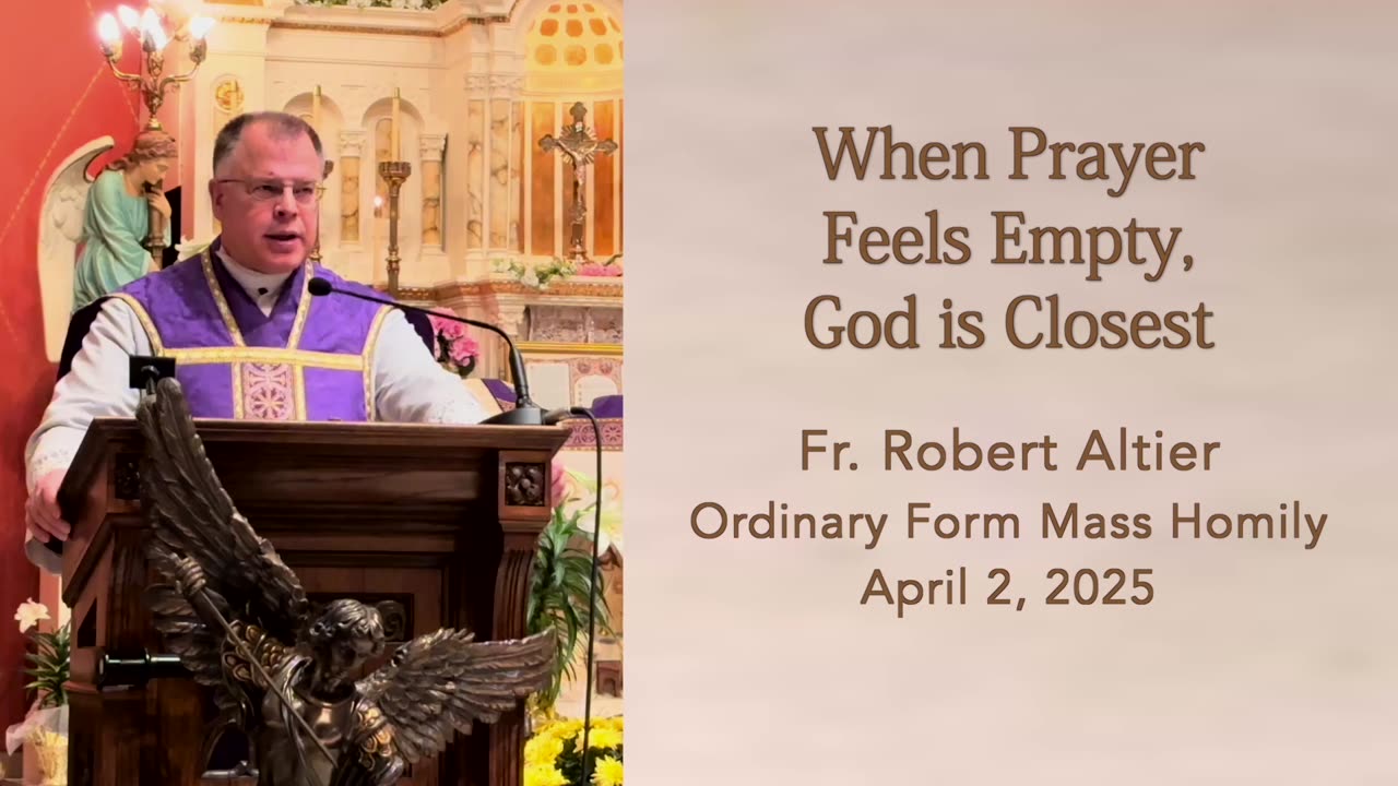When Prayer Feels Empty, God is Closest