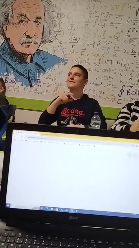 Student mentally processing 9 calculations per second.