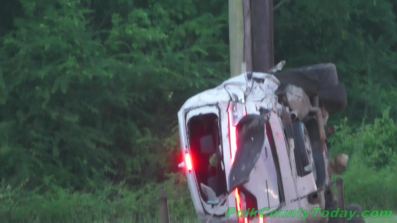 DRIVER ROLLS VEHICLE, BLANCHARD TEXAS, 06/13/25...