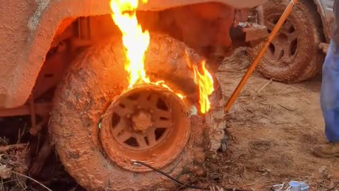 tire pumping technique