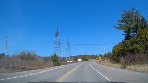 [4K] West Carnarvon, Ontario! #6 Nice Sunny day driving, ON. CA.