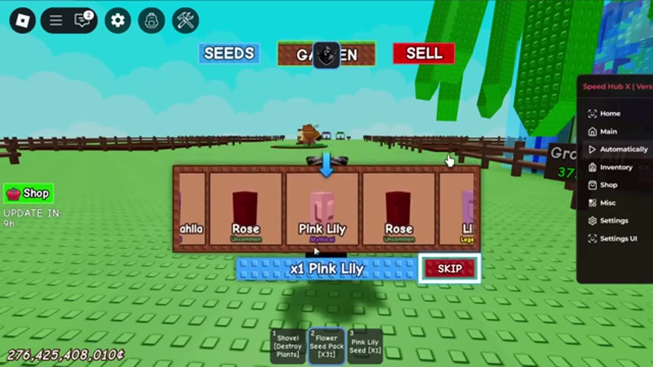 Grow Garden Script Get All Bees