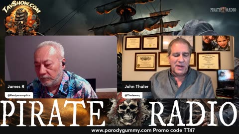 Pirate Radio /John Thaler- TheMckinleyProject.org / 04/16/25