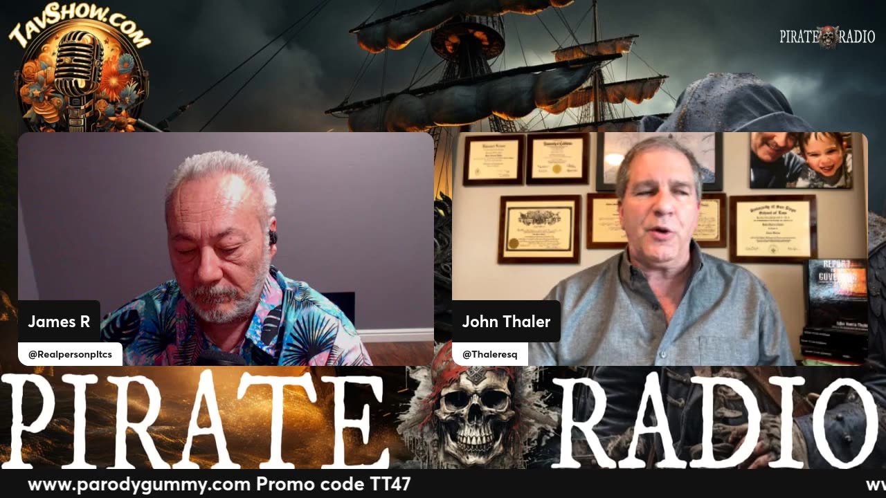Pirate Radio /John Thaler- TheMckinleyProject.org / 04/16/25