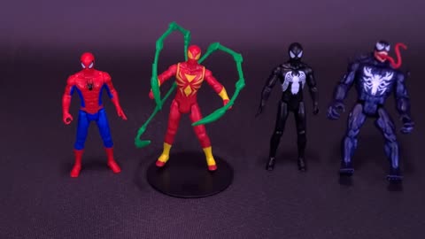Hasbro Marvel Spider-Man Epic World of Action VenomVersus Iron Spider Review