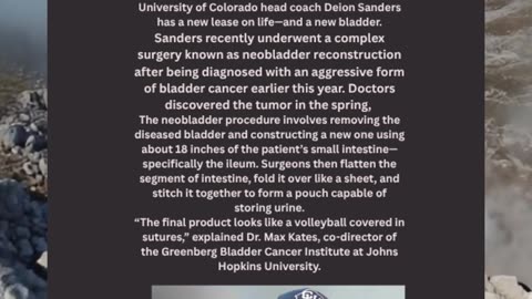 🏈 Deion Sanders Undergoes Life-Saving Bladder Surgery Coach Prime's New Battle Off the Field #news