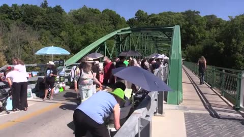 Blackfriars Street Bridge celebration of 150th birthday