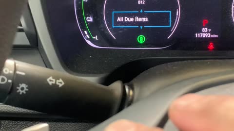 2019 Honda Insight Hybrid - Maintenance Reset
