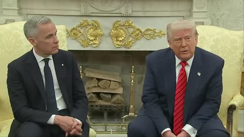 President Donald Trump and Prime Minister Mark Carney's White House meeting - May 6, 2025