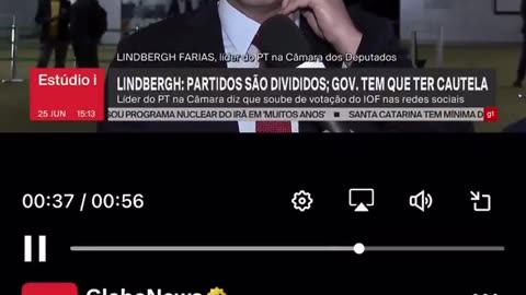 🚨🟥 GLOBO APAGA VÍDEO DE LINDENBERGH FALANDO DEMAIS SOBRE O GOVERNO DIVIDIDO! 🎙️🤐