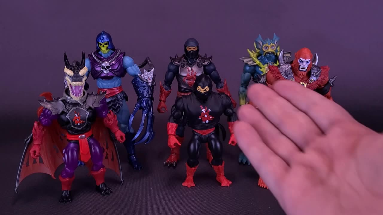 Mattel Masters of The Universe New Eternia Ninjor Figure Review