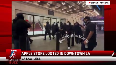 Apple Store Looted In Downtown LA
