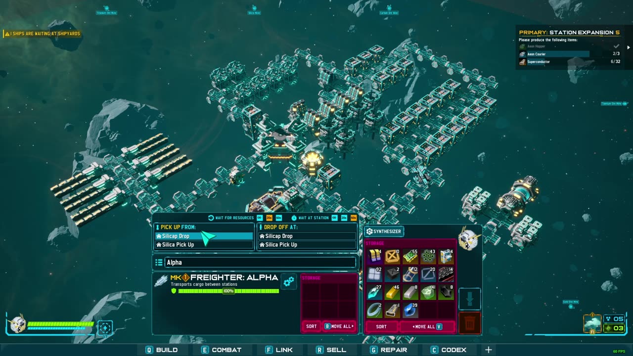 Outworld Station│How to AUTOMATE + FREIGHTER SHIPS to MINING STATIONS │Full Guide 2025 + Live Test