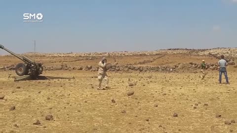 💥🏜️ Syria War | Southern Front Howitzers Pound Syrian Army Positions | RCF