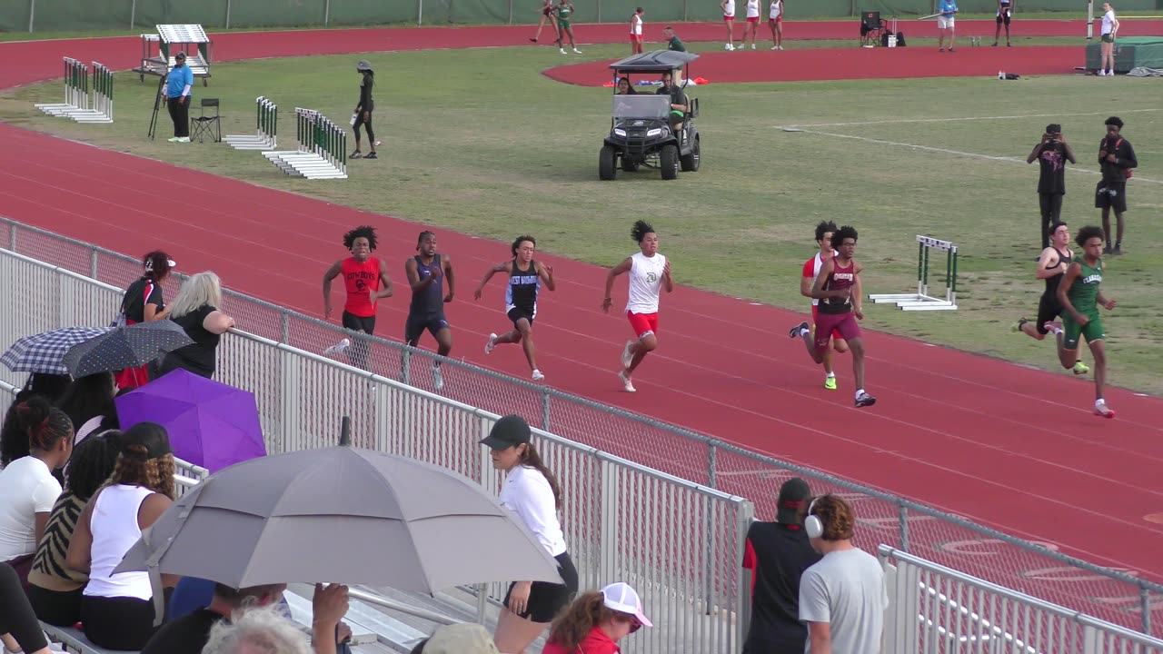 Boys 100m Section 4 Final 2025 FHSAA 4A District 15