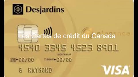 LES CARTES BANCAIRES DU CANADA