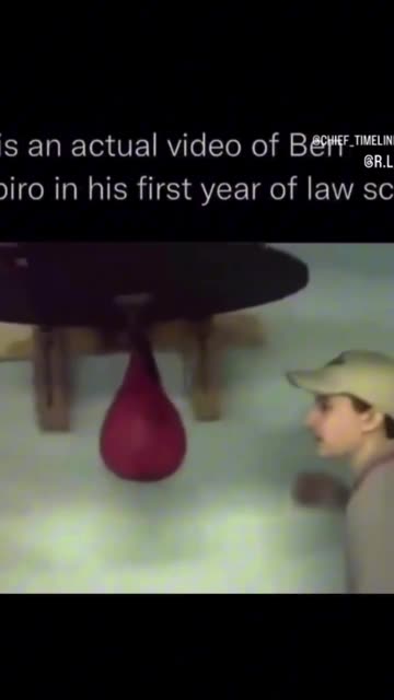 Zionist Mouthpiece Ben Shapiro Losing to a Punchbag