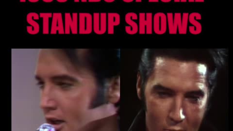 ELVIS PRESLEY-HEARTBREAK HOTEL-NBC TV SPECIAL 1968-STANDUP SHOWS