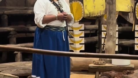 Indians telling their history back in the 1830 in the USA
