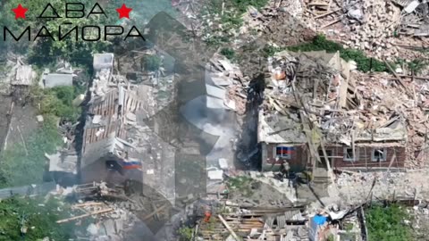 Russian Stormtroopers Clear a Residential Sector in Yablonovka