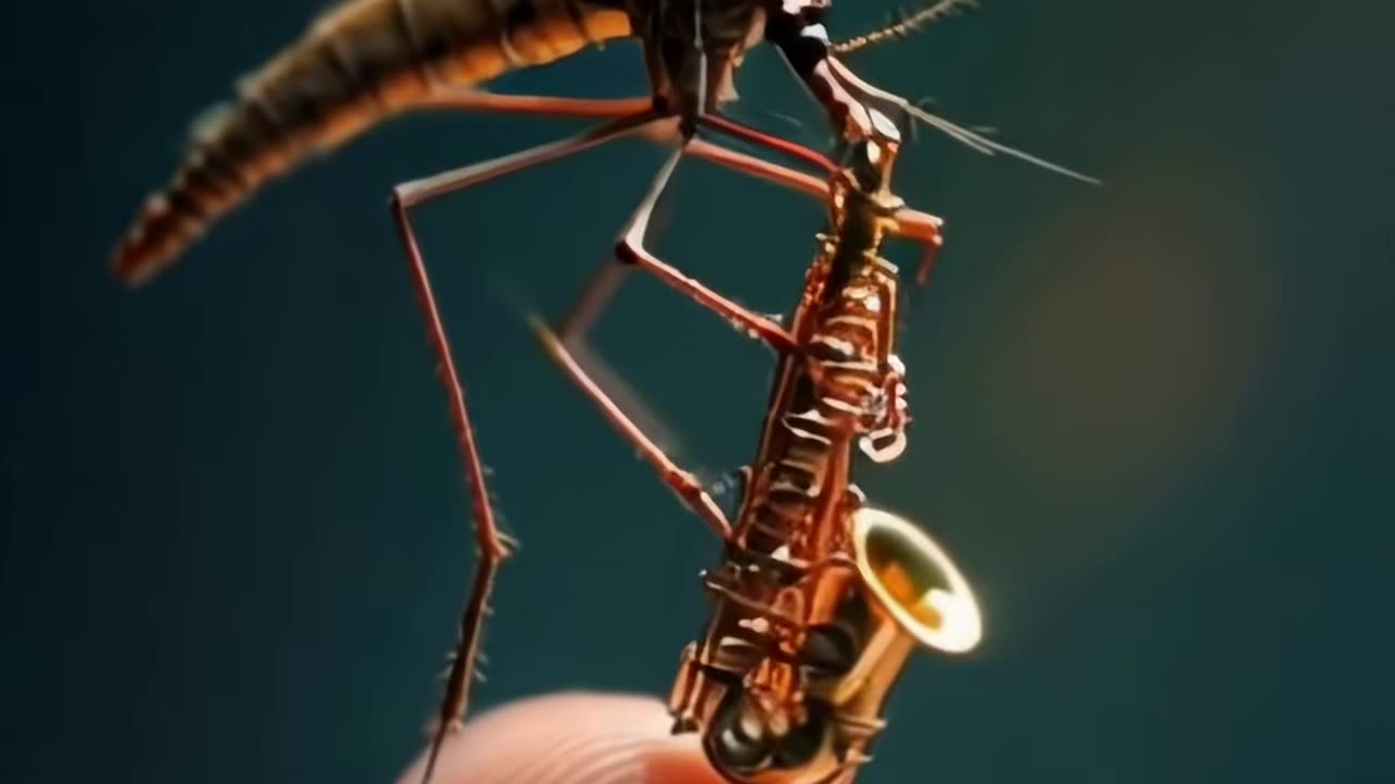 #ai #animal #saxophone #mosquito #fyp