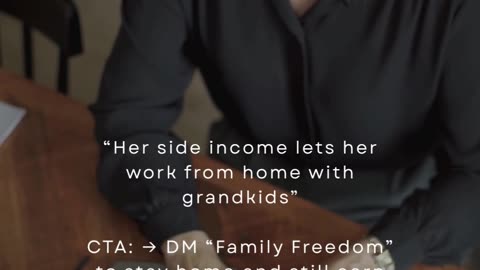 Her Side Income Lets Her Work From Home With Grandkids
