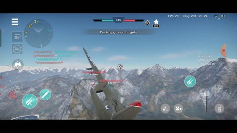 War Thunder bomber planes gameplay - Tier 3 and Tier 4 bombers- A-20G,IL-2, Bf110, B-25