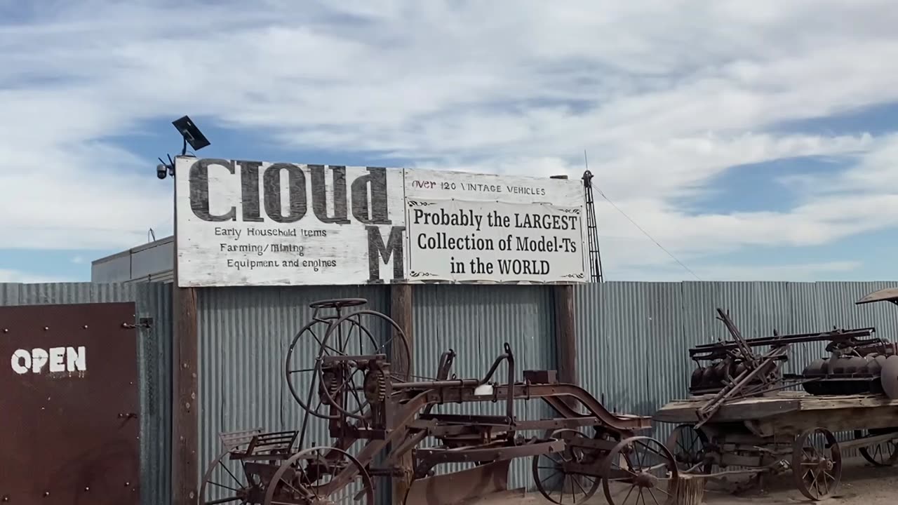 Cloud Museum in S/E California