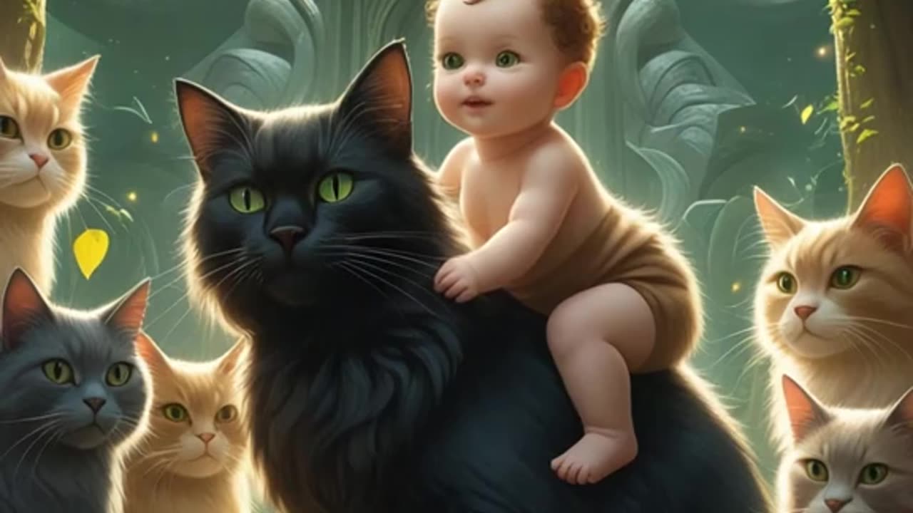 the story of kitty and the baby