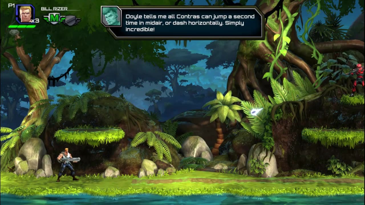 CONTRA OPERATION GALUGA DEMO GAMEPLAY