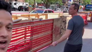 Anthony Weiner shows his face in public. Pray for this man. Weiner says "Add this man to the list"