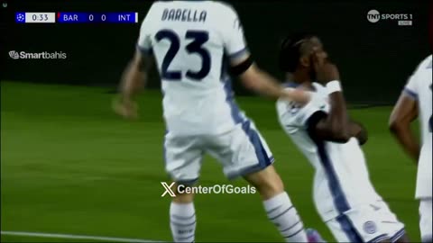 MARCUS THURAM WITH A BACKHEEL GOAL IN THE FIRST MINUTE WOW
