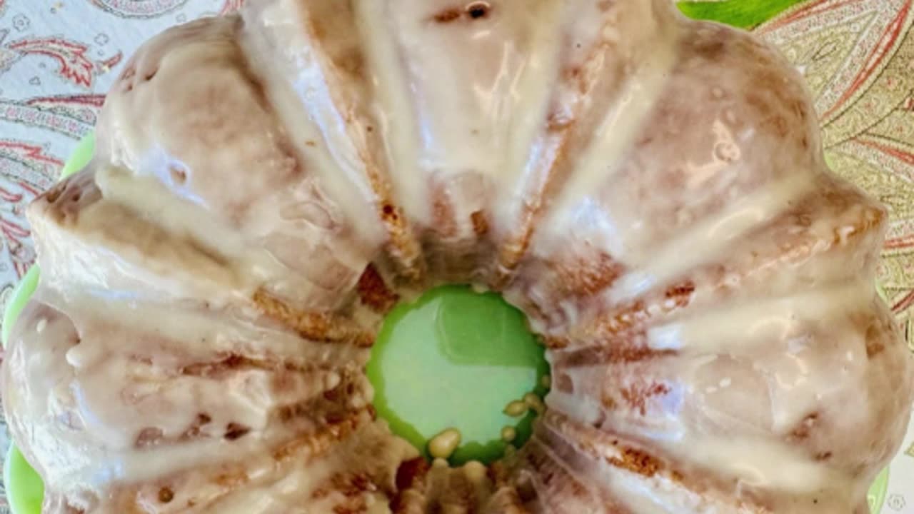 Everyone's Making This Glazed Donut Bundt Cake!
