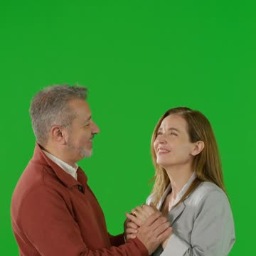 Mature Couple Sharing a Warm Moment