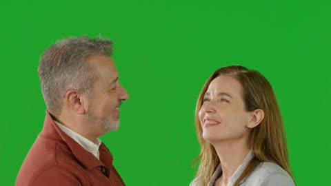 Mature Couple Sharing a Warm Moment