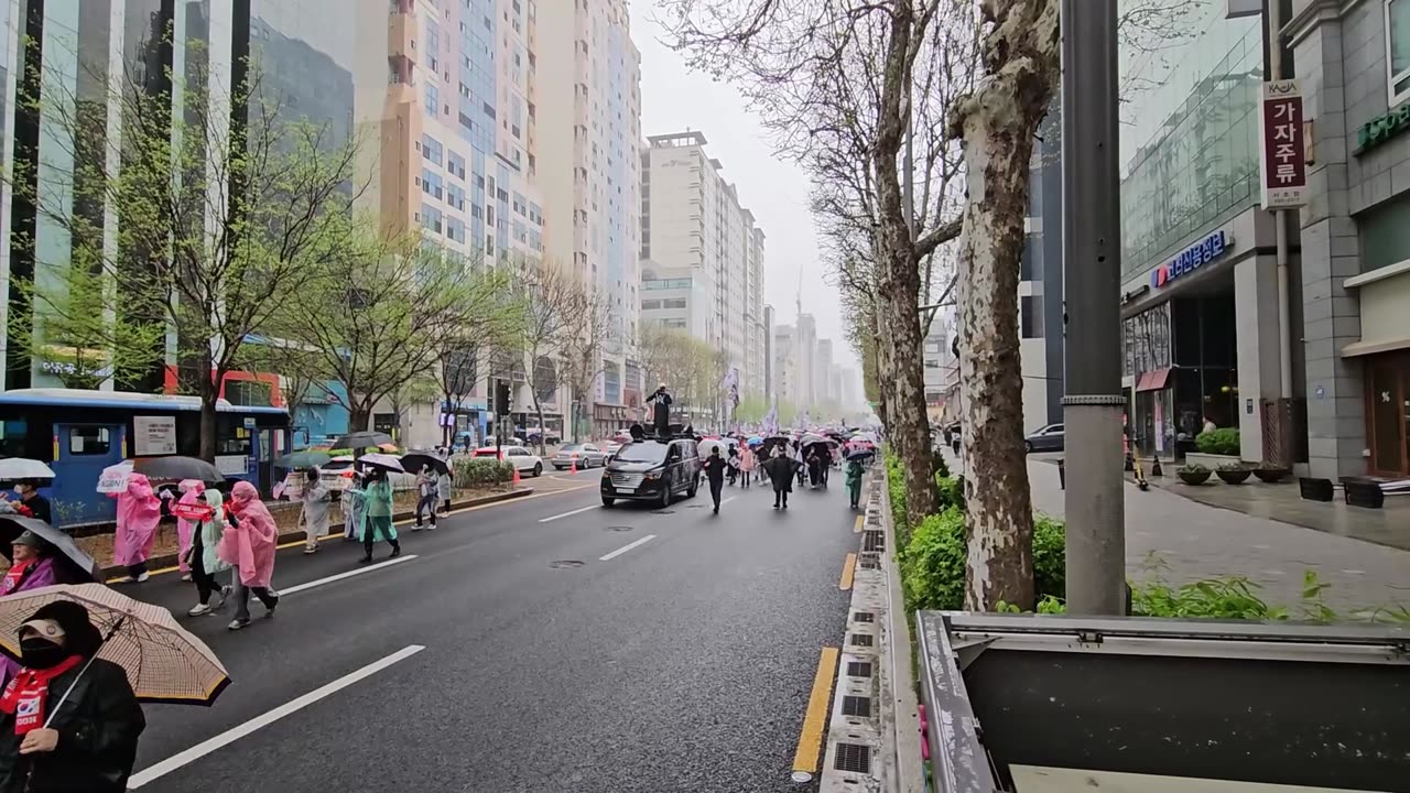 2TH-4.19 자유청년극민 교대강남 행진인원 수준 Only Yoon Again(1)//Korea.4.19 Free Citizens Only Yoon Again March