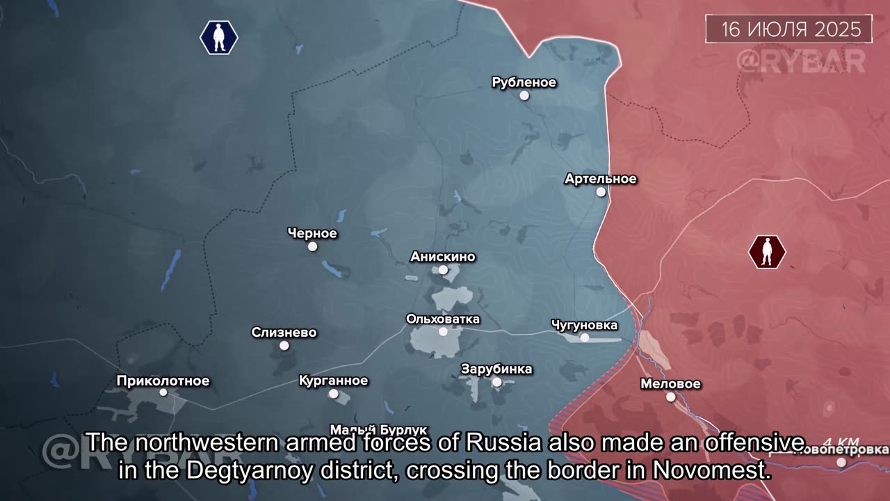 🇷🇺 🏹 🎣 Rybar’s Analysis: New Frontlines and Battles near Volchansk