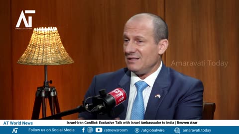 Israel-Iran Conflict: Exclusive Talk with Ambassador Reuven Azar | Amaravati Today World News