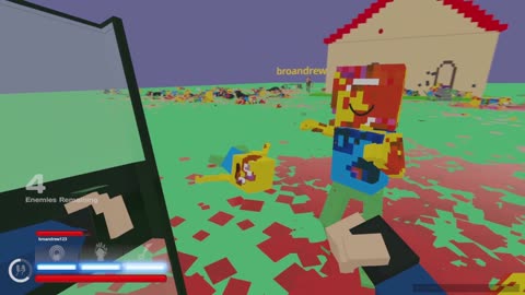 Playing - Paint The Town Red Multiplayer - 2 Players - (No Commentary).