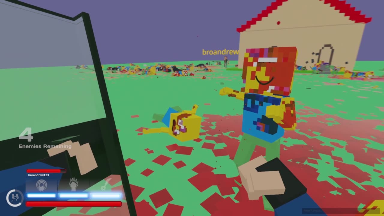 Playing - Paint The Town Red Multiplayer - 2 Players - (No Commentary).