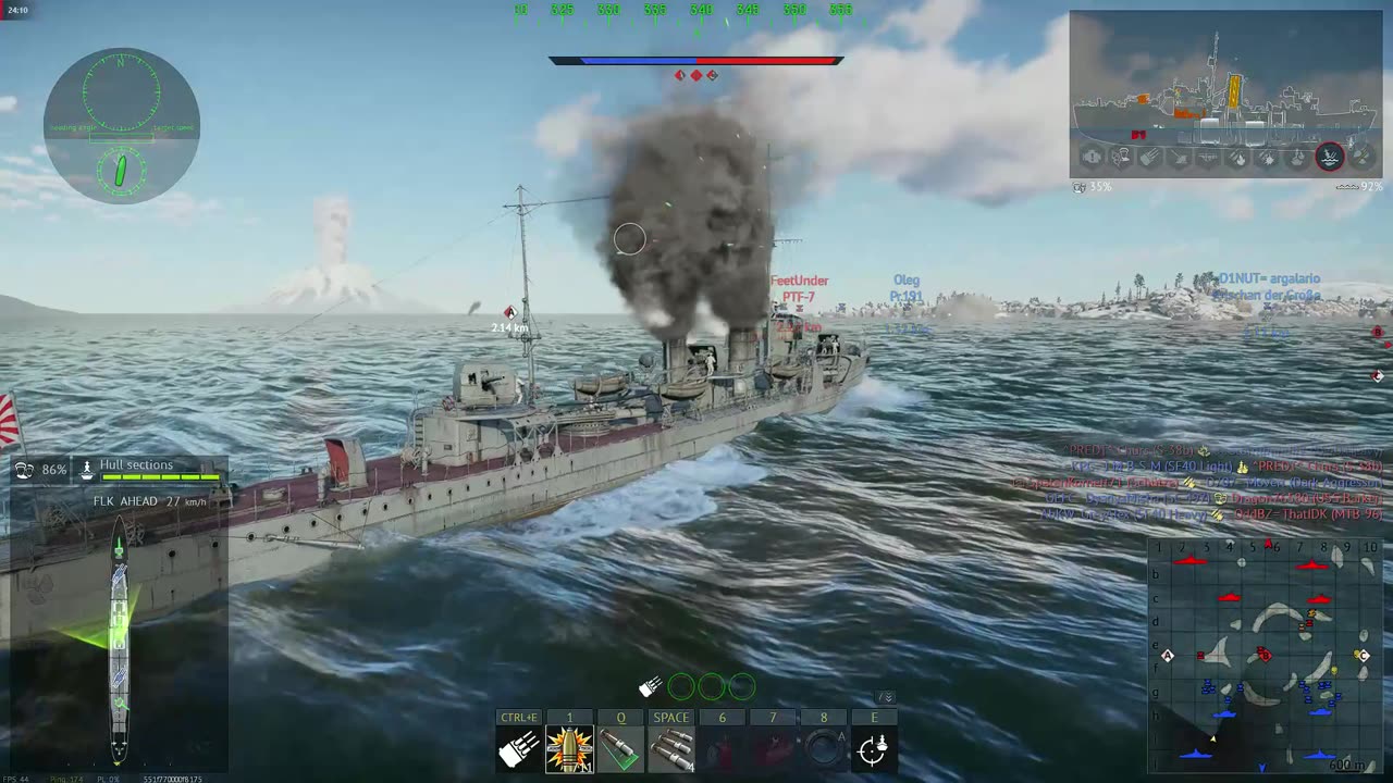 🎮War Thunder: Destroyed by a Torpedo! 💥