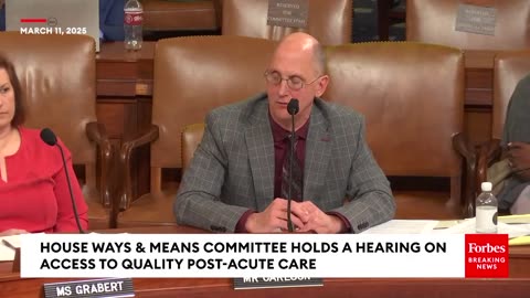 Dwight Evans Questions Witnesses About The ‘Complex’ Nature Of Post-Acute Care